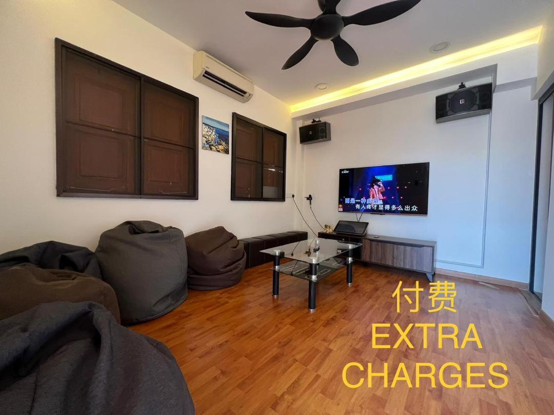 Villa New! 1Min To Jonkerstreet Melaka Loft 4Br 11 Pax Exterior foto